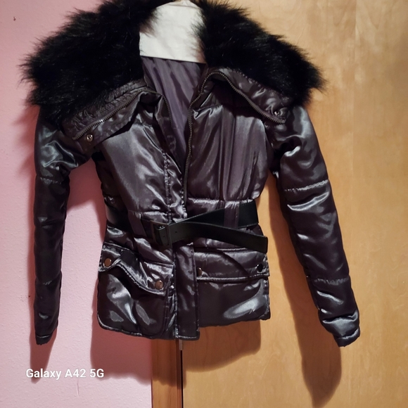 Max Rave jacket (shiny brown) - Picture 2 of 5